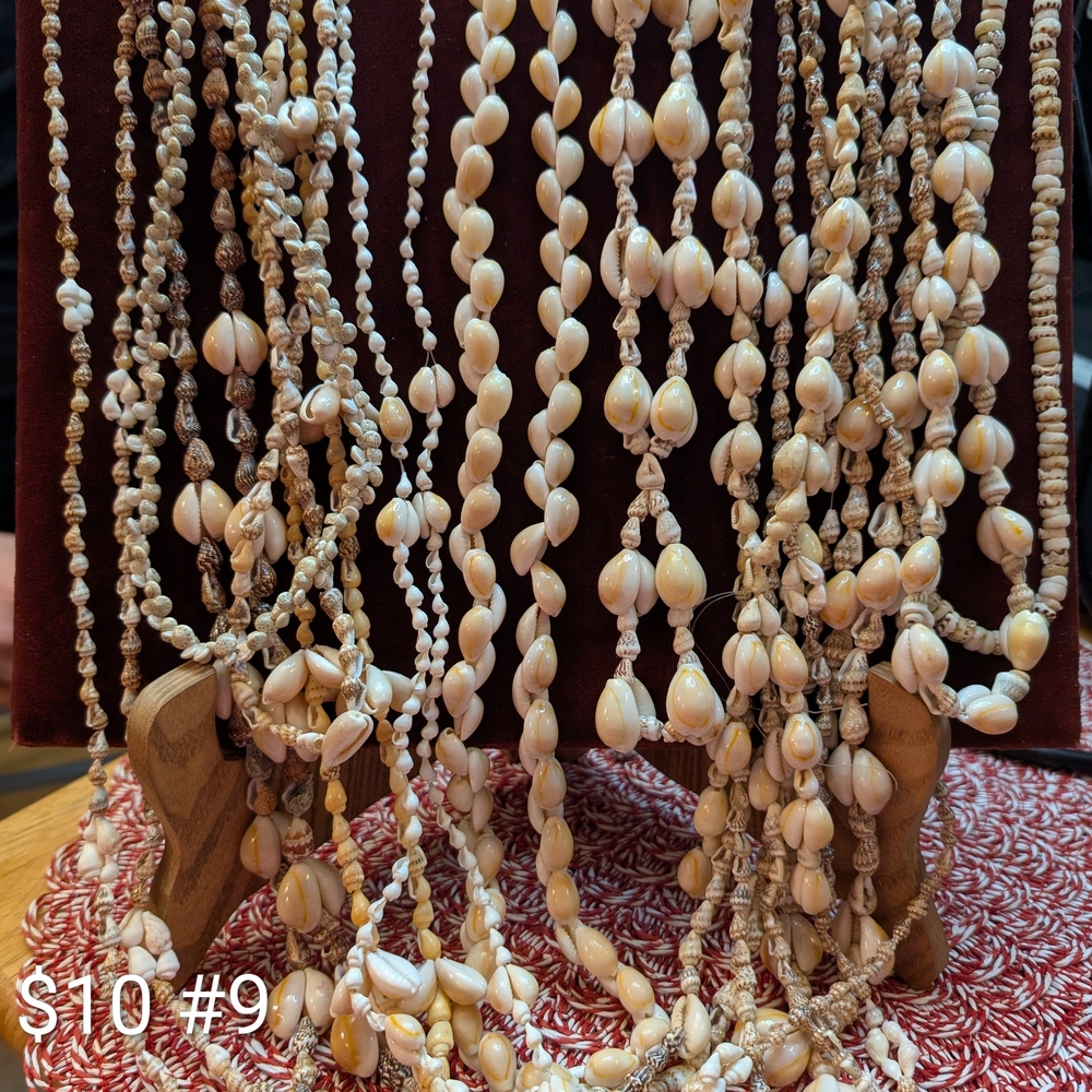 Bohemian Shell Bead Necklace